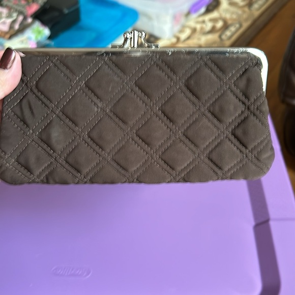 Vera Bradley quilted kiss lock wallet - Picture 2 of 3